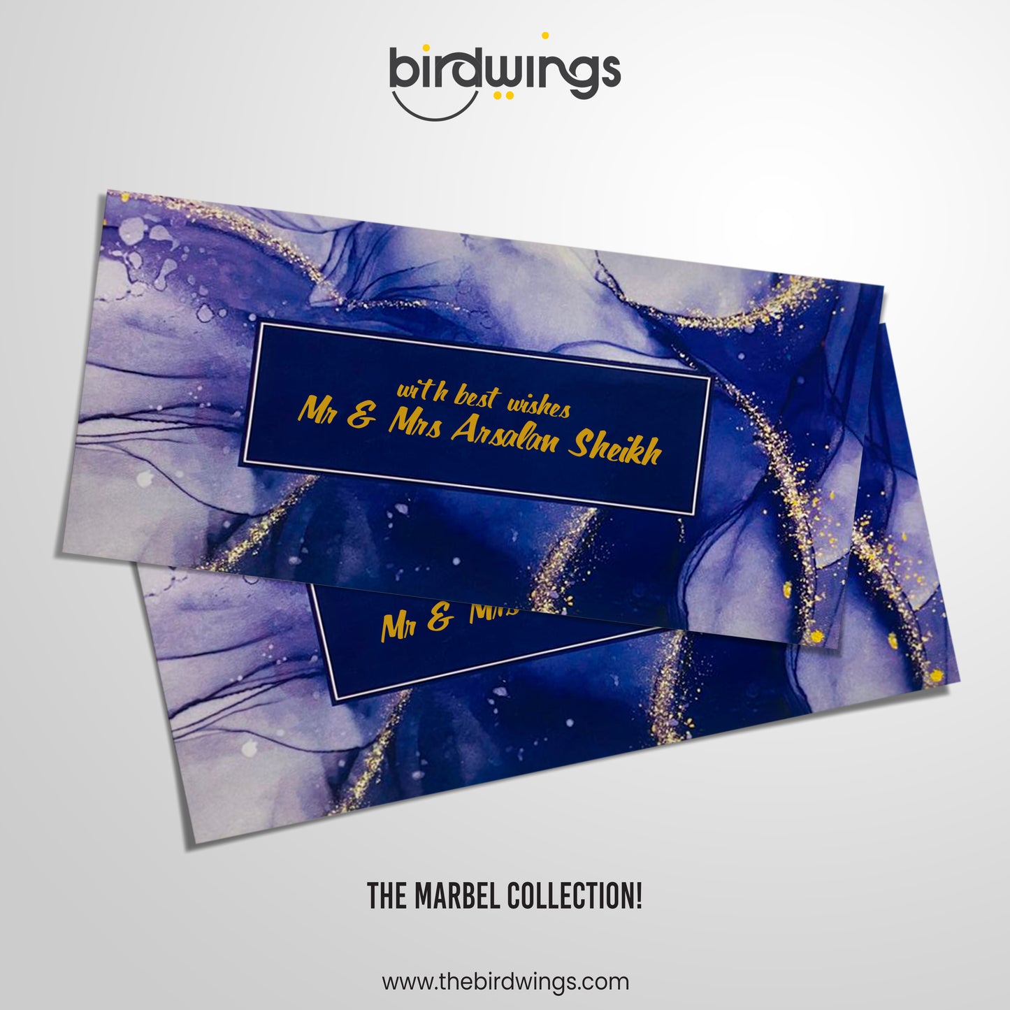 Marbel Collection Name Printed Eidi Envelopes – Premium Money Envelopes Pakistan